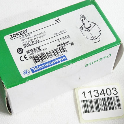 Schneider Electric Telemecanique ZCKE67 ZCK-E67 064580 / Neu OVP - Maranos.de