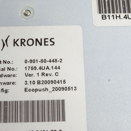 Krones 0-901-80-448-2  Servo controller - Maranos.de