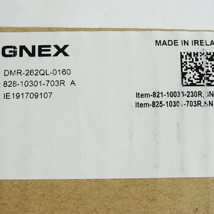 Cognex DataMan 262QL 1-D-Barcode Leser DMR-262QL-0160 828-10301-703R / Neu