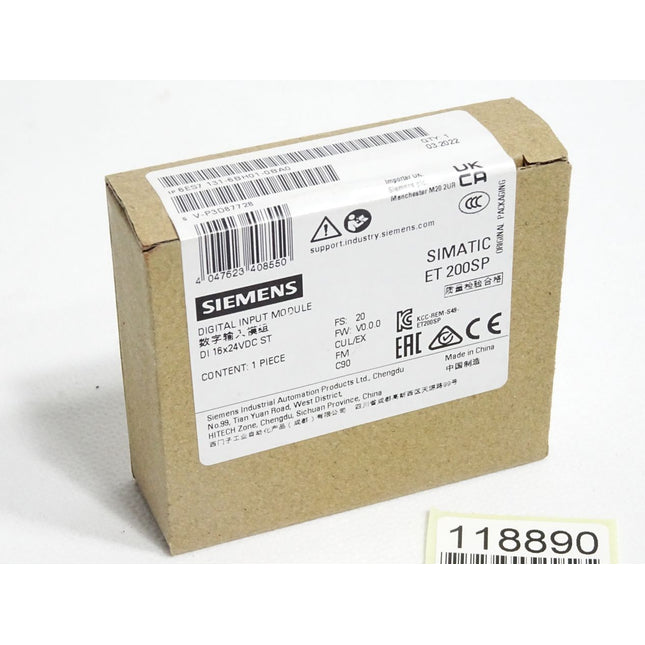 Siemens ET200SP DI 6ES7131-6BH01-0BA0 6ES7 131-6BH01-0BA0 Neu OVP versiegelt - Maranos.de