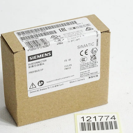 Siemens Busconnector 6ES7972-0BB42-0XA0 6ES7 972-0BB42-0XA0 / Neu OVP versiegelt