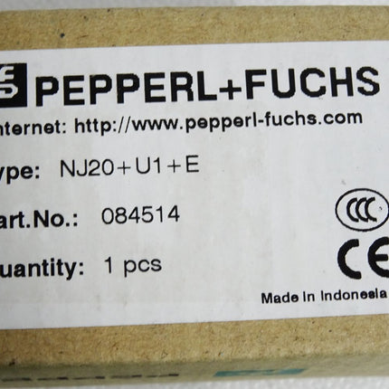 Pepperl+Fuchs NJ20+U1+E 084514 30190 108416 84457 Induktiver Sensor / Neu OVP - Maranos.de