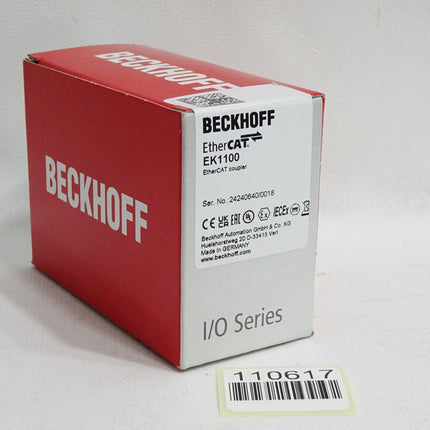 Beckhoff EK1100 EtherCAT Koppler / Neu OVP versiegelt - Maranos.de