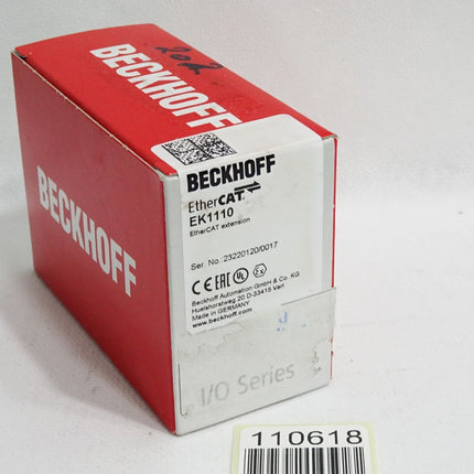 Beckhoff EK1110 EtherCAT-Verlängerung / Neu OVP versiegelt - Maranos.de