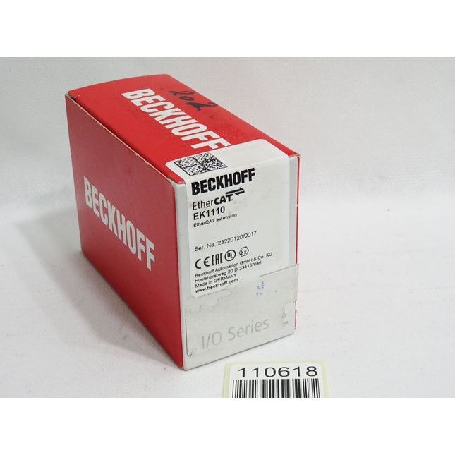 Beckhoff EK1110 EtherCAT-Verlängerung / Neu OVP versiegelt - Maranos.de