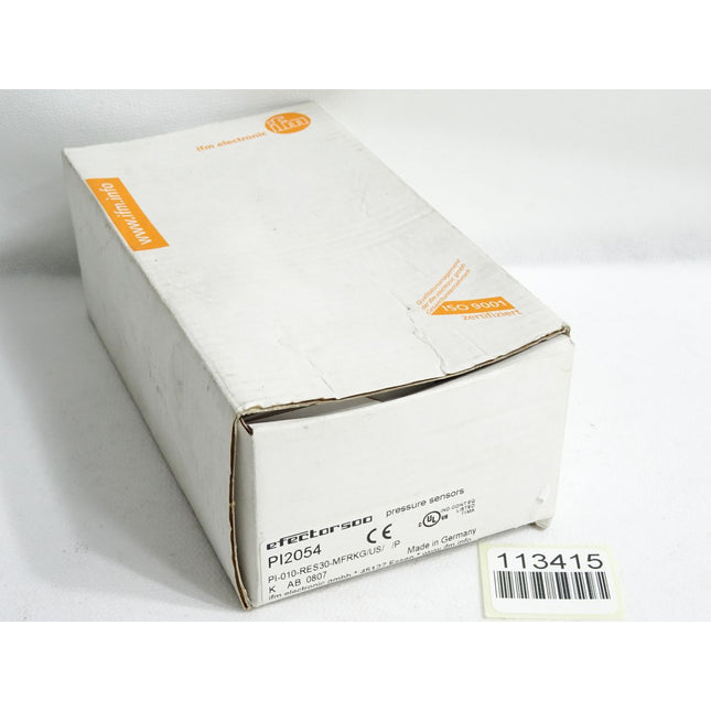 Ifm Electronic Efector500 PI2054 Drucksensor PI-010-RES30-MFRKG/US/P / Neu OVP - Maranos.de
