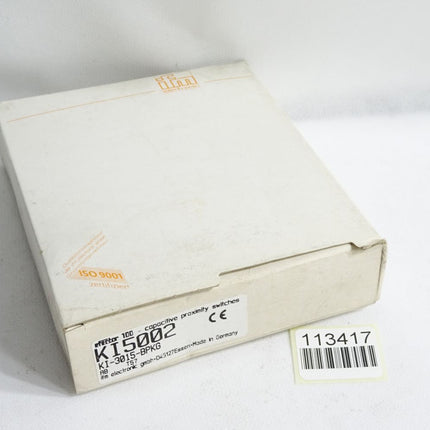 Ifm Electronic KI5002 Kapazitiver Sensor KI-3015-BPKG/NI / Neu OVP - Maranos.de