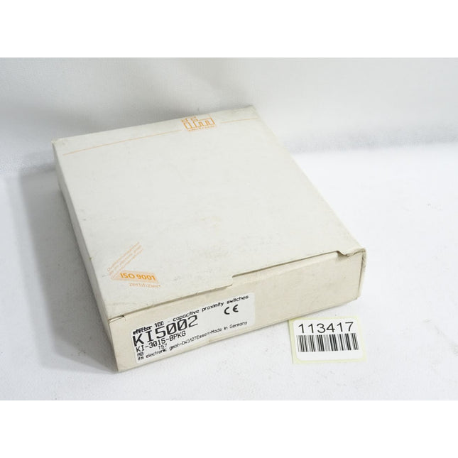 Ifm Electronic KI5002 Kapazitiver Sensor KI-3015-BPKG/NI / Neu OVP - Maranos.de