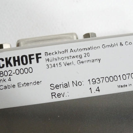 Beckhoff CU8802-0000 Senderbox für CP-Link 4 - Maranos.de