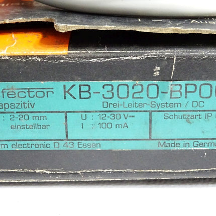Ifm Electronic KB-3020-BPOG Induktiver Sensor / Neuwertig OVP - Maranos.de