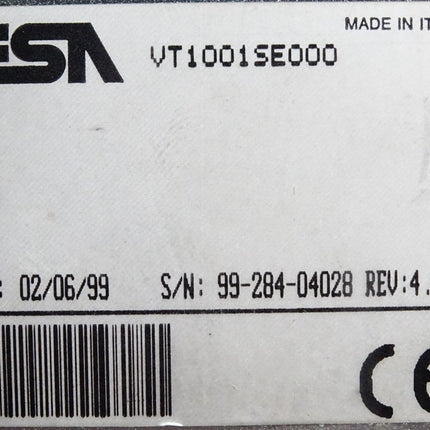 ESA VT100 Bediengerät Panel VT1001SE000
