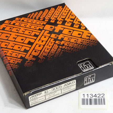Ifm Electronic IG-3005-ANKG Induktiver Sensor / Neu OVP - Maranos.de