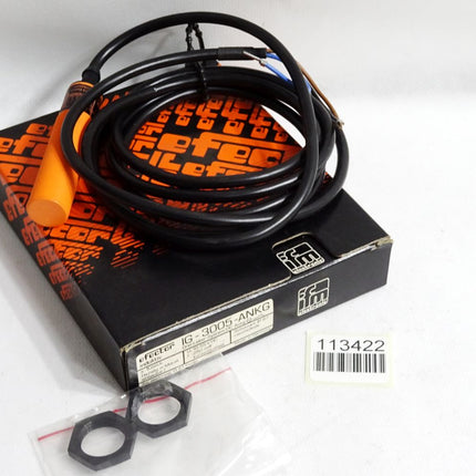 Ifm Electronic IG-3005-ANKG Induktiver Sensor / Neu OVP - Maranos.de