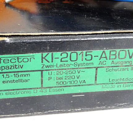 Ifm Electronic KI-2015-ABOW Induktiver Sensor / Neu OVP - Maranos.de