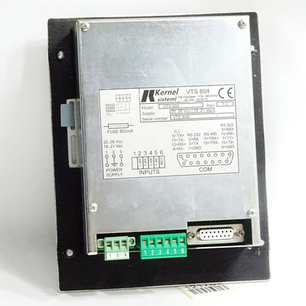 Kernel sistemi Bedienterminal Panel VTS804