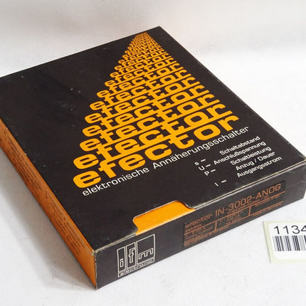 Ifm Electronic IN-3002-ANOG Induktiver Sensor / Neu OVP - Maranos.de