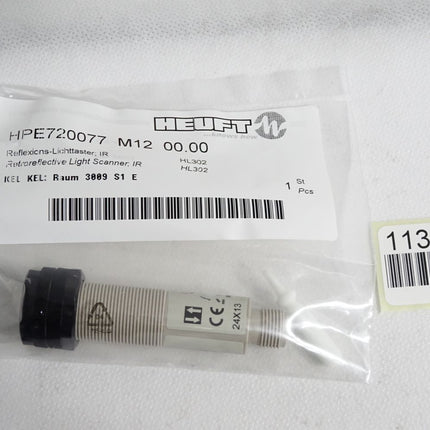Heuft HPE720077 M12 00.00 Reflexions-Lichttaster / Neu OVP - Maranos.de
