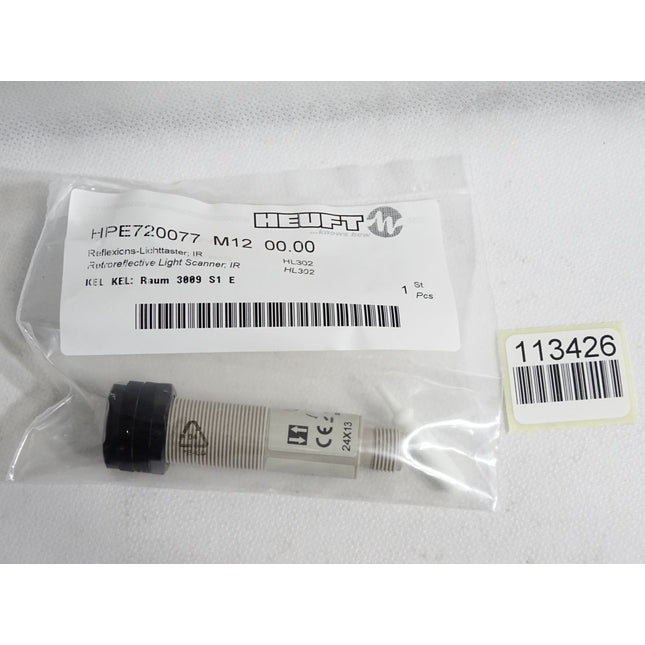 Heuft HPE720077 M12 00.00 Reflexions-Lichttaster / Neu OVP - Maranos.de