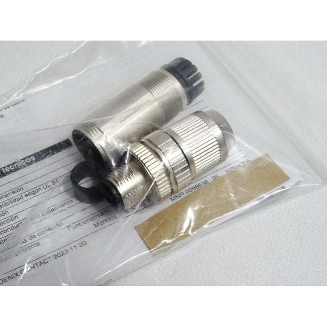 Phoenix Contact Datensteckverbinder SACC-M12MS-8Q SH 1543236 / Neu OVP - Maranos.de