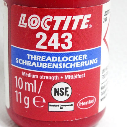 LocTite 243 Schraubensicherung Mittelfest 1918246 10mL 11g bis 07/26 / Neu - Maranos.de