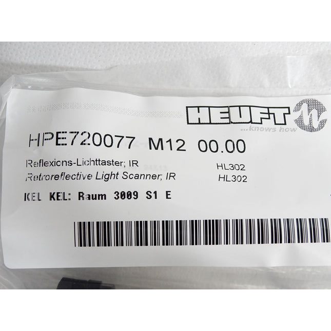 Heuft HPE720077 M12 00.00 Reflexions-Lichttaster / Neu OVP - Maranos.de