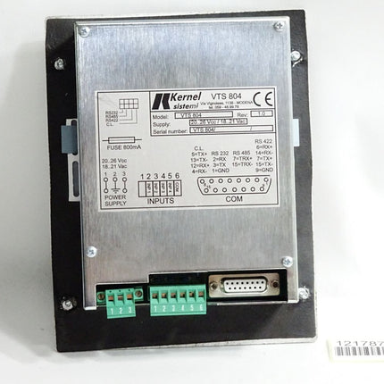 Kernel sistemi Bedienterminal Panel VTS804