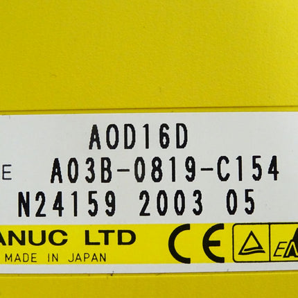 Fanuc AOD16D A03B-0819-C154 Ausgangsmodul