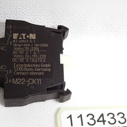 Eaton M22-CK11 Kontaktelement / Neu - Maranos.de