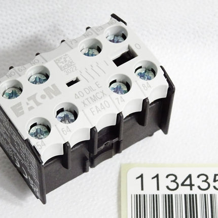 Eaton 40 DIL E XTMCX Hilfsschalterblock  / Neu - Maranos.de