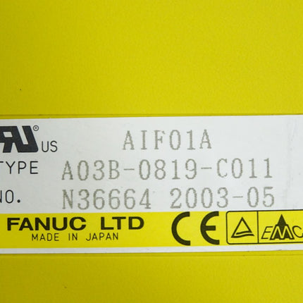 Fanuc AIF01A A03B-0819-C011