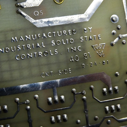 Industrial Solid State Controls ISSC 96-DD-DA-PB D-27-09-014 - Maranos.de