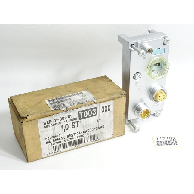 Siemens ET200pro Anschlussmodul 6ES7194-4AD00-0AA0 6ES7 194-4AD00-0AA0 / Neu OVP