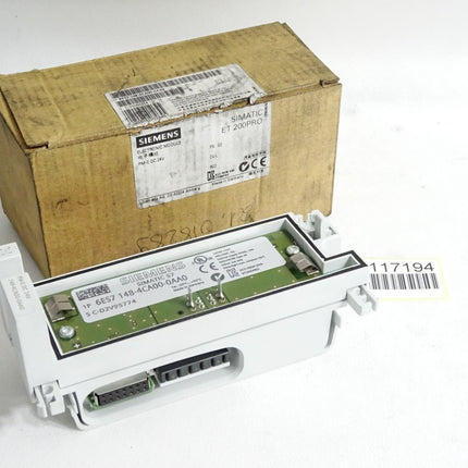 Siemens ET200pro Power module 6ES7148-4CA00-0AA0 6ES7 148-4CA00-0AA0 / Neu OVP