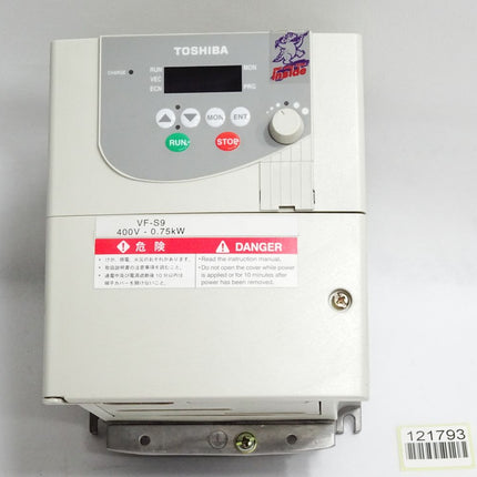 Toshiba Transistor Inverter VF-S9 0.75kW VFS9-4007PL-WP