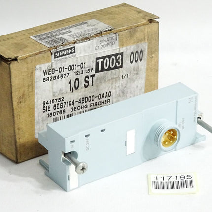 Siemens ET200pro Anschlussmodul 6ES7194-4BD00-0AA0 6ES7 194-4BD00-0AA0 / Neu OVP