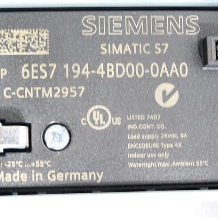 Siemens ET200pro Anschlussmodul 6ES7194-4BD00-0AA0 6ES7 194-4BD00-0AA0 / Neu OVP