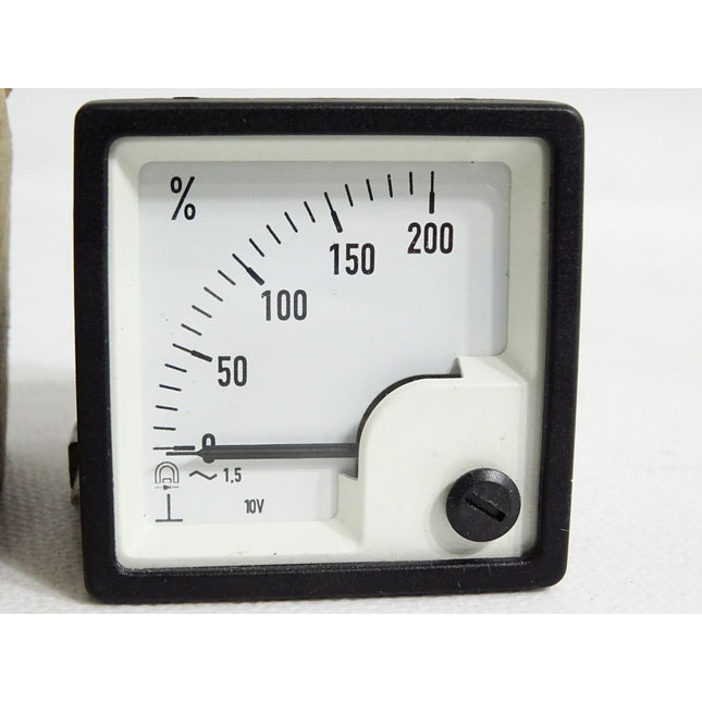 Klaus Pötter PQg48 0-200% Drehspulinstrument mit Gleichrichter