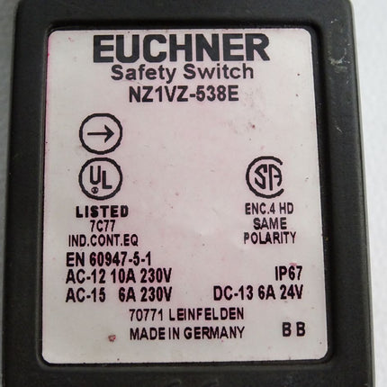 Euchner Safety Switch NZ1VZ-538E - Maranos.de