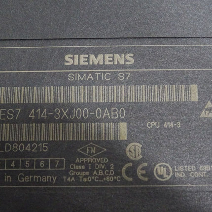 Siemens S7-400 CPU 414-3 6ES7414-3XJ00-0AB0 6ES7 414-3XJ00-0AB0 - Maranos.de
