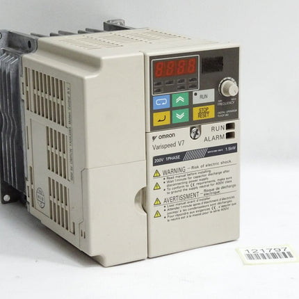 Omron Yaskawa Varispeed v7 CIMR-V7AZB1P5 1.5kW