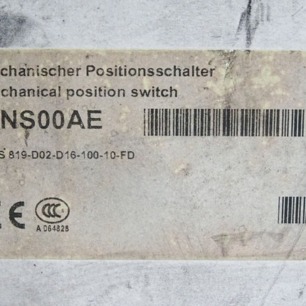 Balluff Mechanischer Positionsschalter BNS00AE / Neu OVP