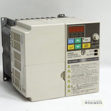 Omron Yaskawa Sysdrive Inverter 3G3MV-A4040 4kW
