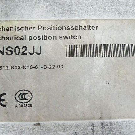 Balluff Mechanischer Positionsschalter BNS02JJ / Neu OVP