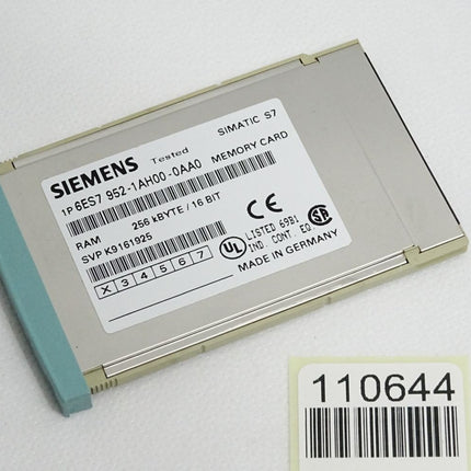 Siemens Memory Card 6ES7952-1AH00-0AA0 6ES7 952-1AH00-0AA0 - Maranos.de