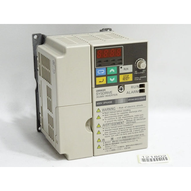 Omron Yaskawa Sysdrive Inverter 3G3MV-A4004 0.55kW
