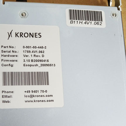 Krones 0-901-80-448-2  Servo controller / Neu OVP - Maranos.de