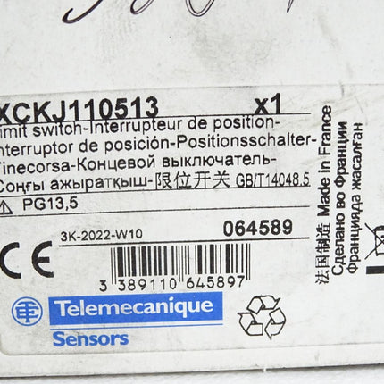 Telemecanique Limit switch XCKJ110513 XCKJ ZCK J11 J01 E05 / Neu OVP