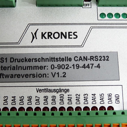 Krones 0-902-19-447-4 Controller Treiber / Neuwertig - Maranos.de