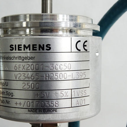 Siemens Winkelschrittgeber 6FX2001-3CC50 / Neuwertig