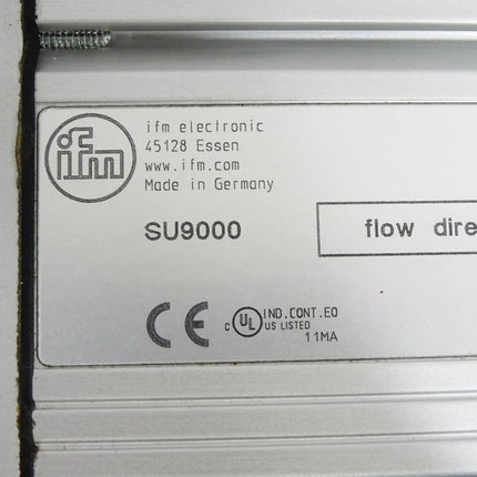 Ifm electronic SU9000 Ultraschall-Durchflusssensor SUR54HGBFRKG / Neuwertig